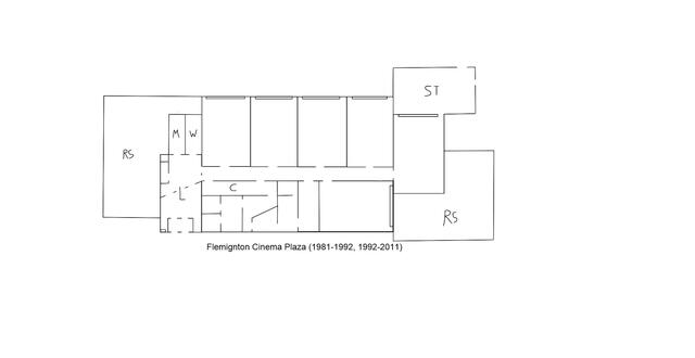 Cinema Plaza Mock-up Floor Plan