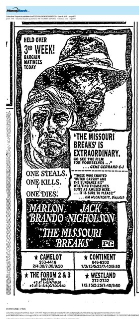 Jack Nicholson--Number Two Box Office Star (1976)