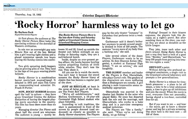 The 'Rocky Horror Picture Show' Fad (1982)