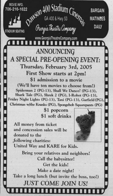 Dawson 400 Stadium Cinema 10