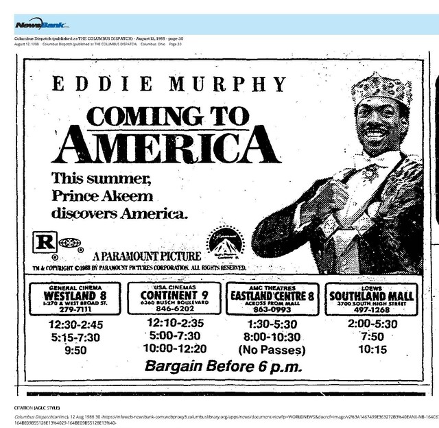 Eddie Murphy--Number Two Box Office Star (1988)
