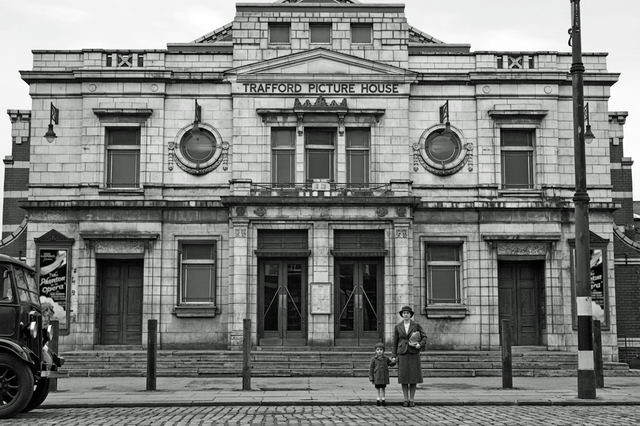 Trafford Picture House 1925 street view