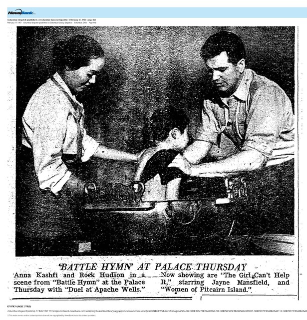 Rock Hudson--Number One Box Office Star (1957)