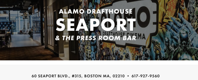 Alamo Drafthouse Boston Seaport