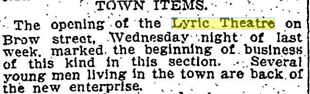 Lyric Theatre