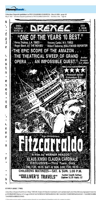The Great Directors: Werner Herzog (1983)