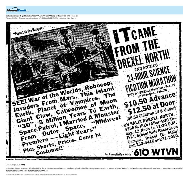 24-Hour Science Fiction Marathon (1988)