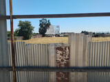 <p>The Kings screen was just barely there when I took this photo a couple of days ago in Hanford. Feel free to reuse it with attribution as we track its slow dissolution.</p>
              