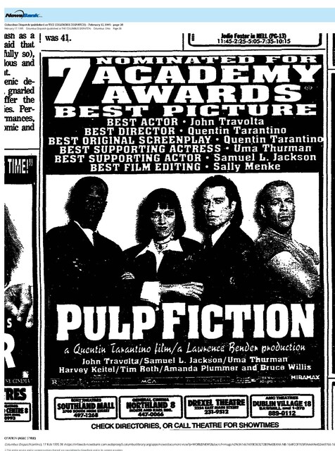 John Travolta--Number Nine Box Office Star (1995)