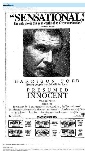 Harrison Ford--Number Nine Box Office Star (1990)
