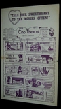 Cino Theater Feb 1973 Show Calendar