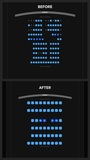 Regal Cinemas Sawgrass 23- Auditorium 12 Layout