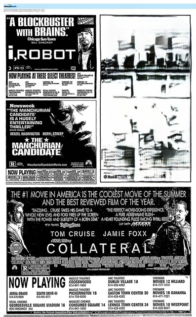 2004 Box Office Stars: Tom Cruise-#2/Denzel Washington-#6/Will Smith-#8