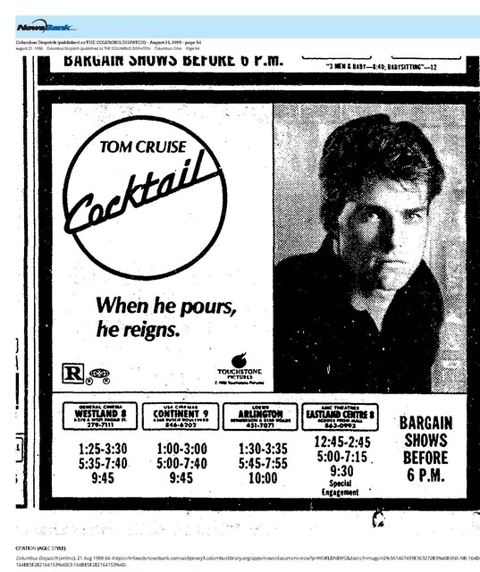 Tom Cruise--Number One Box Office Star (1988)