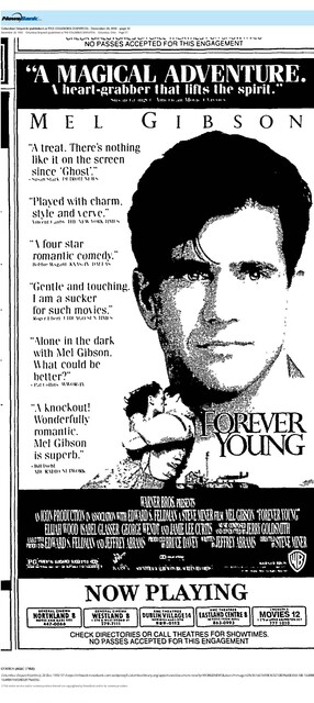 Mel Gibson--Number Two Box Office Star (1992)
