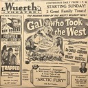 Saturday, February 11, 1950 print ad courtesy Dennis Norton.