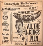 Saturday, February 11, 1950 print ad courtesy Dennis Norton.