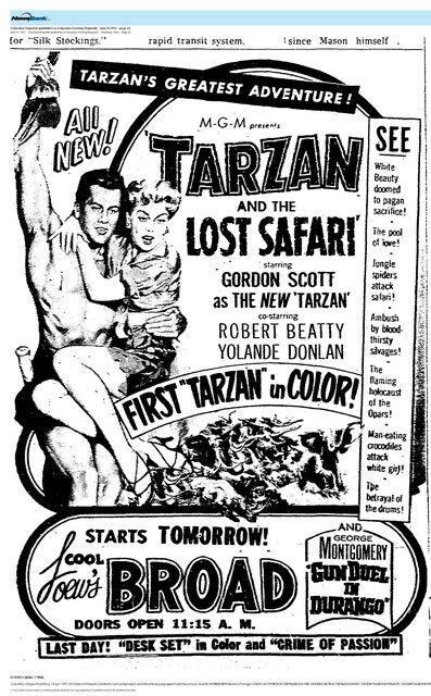 The Great Movie Franchises: Tarzan (1957)