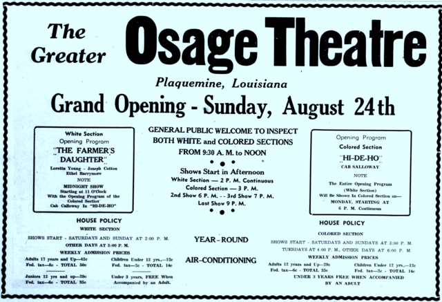 Greater Osage Theatre