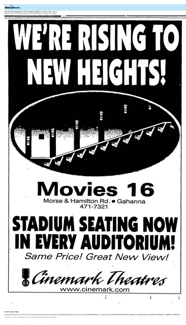 Stadium Seating Now!!! But I was Surprised That There are NO RECLINERS