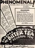 Trade Ad (1933)