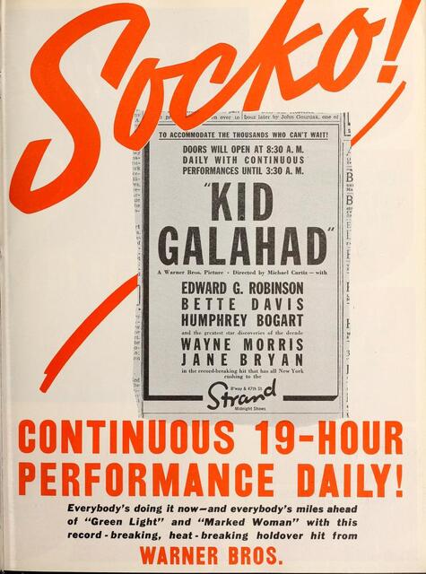 Trade Ad (1937)