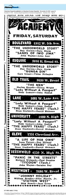Academy Theatres Circuit (1950)