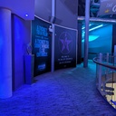 Gallery level advertising for IMAX