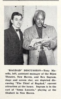 Rex Ingram (1947) Promotion for :Thief of Bagdad: