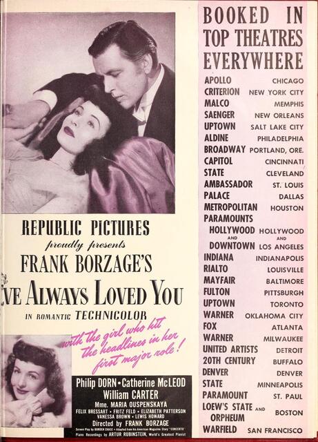The Great Directors: Frank Borzage (1946)