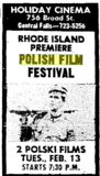 Holiday Cinema