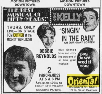 ORIENTAL Theatre; Chicago, Illinois 