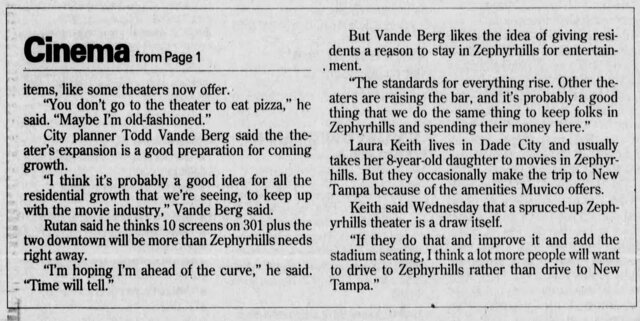 Zephyrhills Cinema 10