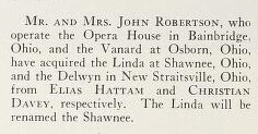 New Owners and Renamed (1939)