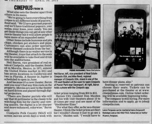 Cinepolis Polk County IMAX