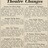 Theatre Changes (1940)