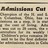 Admissions Cut (1948)