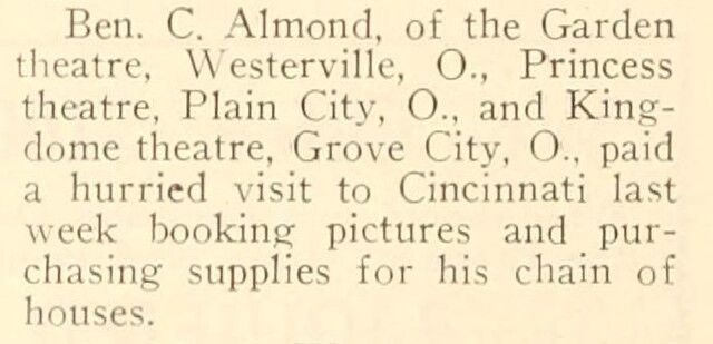 The Ben. C. Almond Circuit (1925)