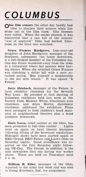 May 1945 News
