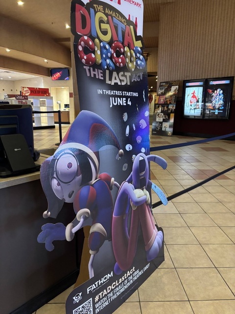 The Amazing Digital Circus The Last Act standee