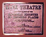 Alex Theatre 216 N. Brand Boulevard, Glendale, CA