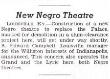 African American Theatres (1939)