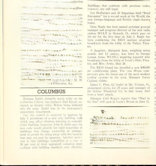 June 1947 News