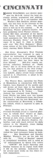 January 1941 News