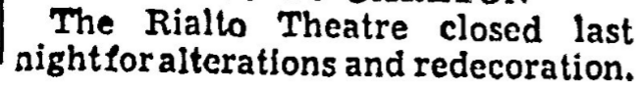 Rialto Theatre
