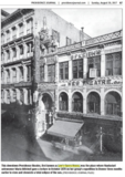 <p>Vintage photo of Keith&rsquo;s, Providence, in Providence Journal August 20, 2017. (Low&rsquo;s-Keith&rsquo;s-Victory-Empire).</p>
              