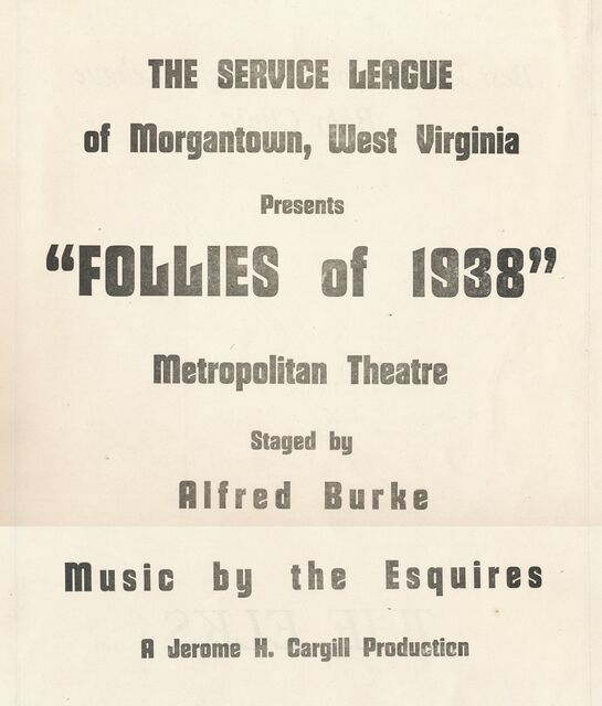 1938 Fundraiser