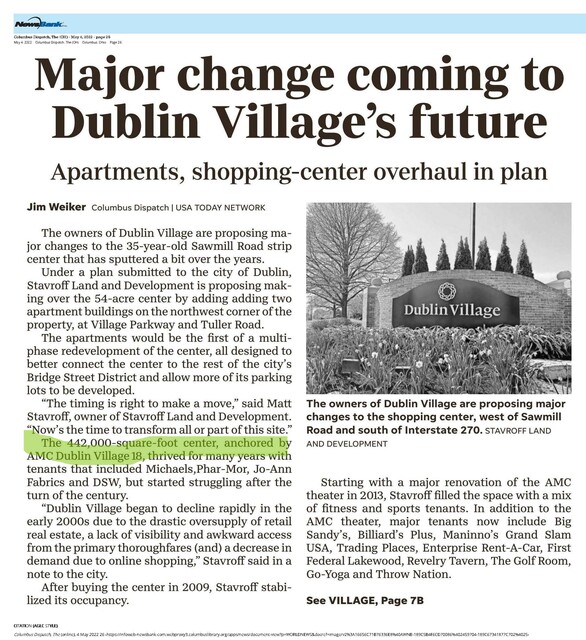The Anchor of the Dublin Village (2022) Part 1