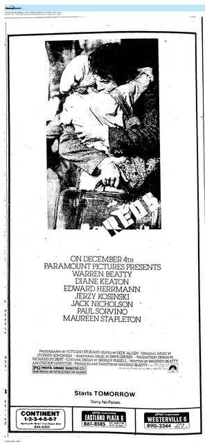 The Great Directors: Warren Beatty (1981)/ 16 Weeks' Run