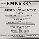 Record Hop and a Movie at The Embassy (1957)